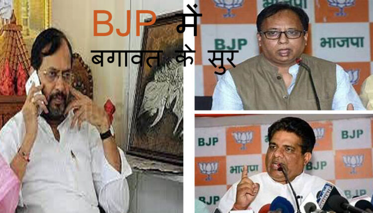 बिहार बीजेपी में बगावत